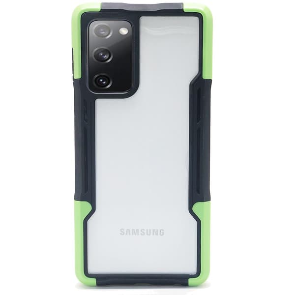 Professionellt Skyddande Skal - Samsung Galaxy S20 FE Grön Grön