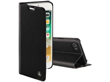 Hama Slim Pro, Folio-kotelo, Apple, iPhone 7/8, 11,9 cm (4.7"), Musta