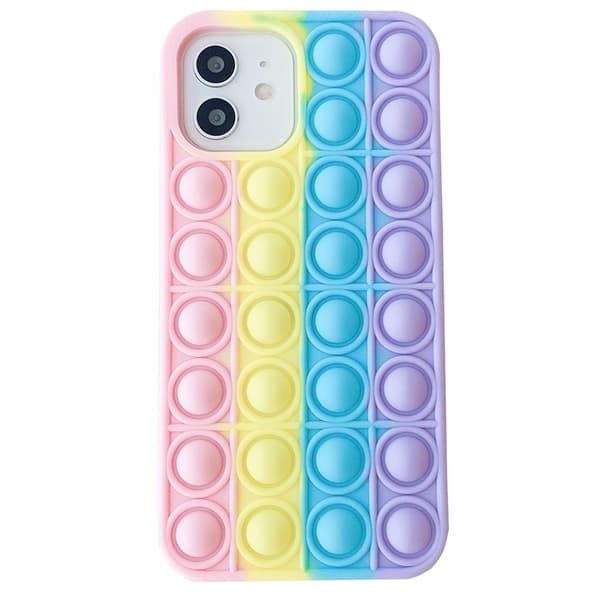 iPhone 12 - Skyddande Fidget Pop It Silikonskal