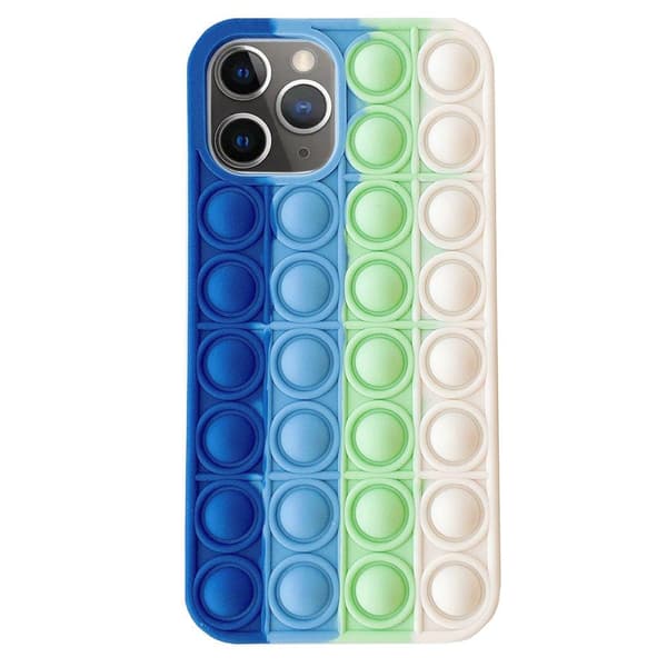 iPhone 12 Pro Max - Skyddande Fidget Pop It Silikonskal
