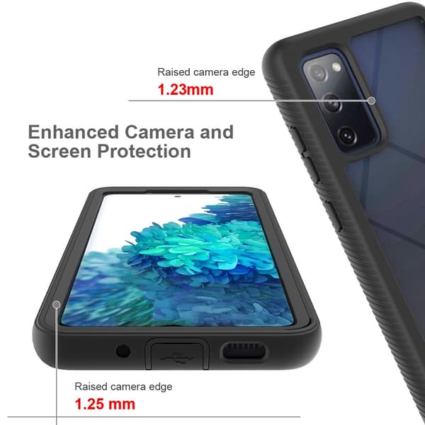 Allround Cover Skal Samsung Galaxy S20 FE Svart