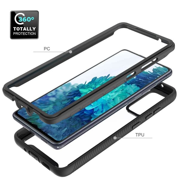 Allround Cover Skal Samsung Galaxy S20 FE Svart
