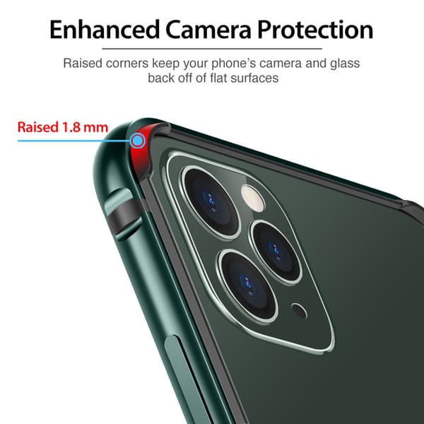 ESR Edge Guard Skal iPhone 11 Pro Max Grön