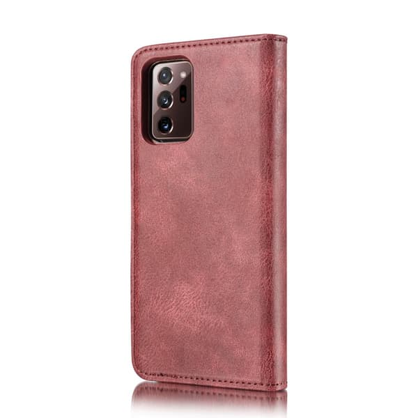DG.MING Plånboksfodral Med Magnet Galaxy Note 20 Ultra Röd