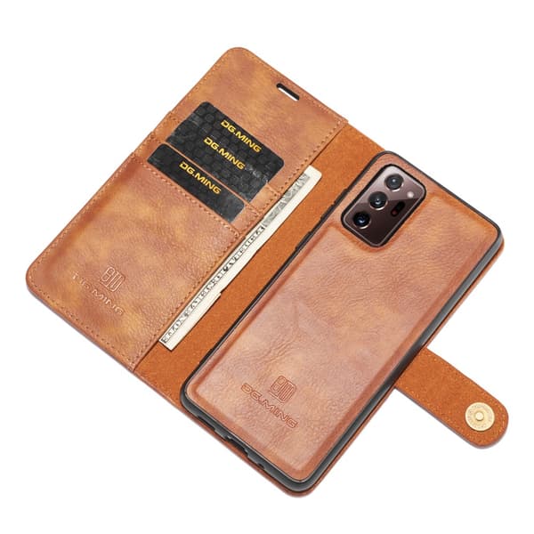 DG.MING Plånboksfodral Med Magnet Galaxy Note 20 Ultra Brun