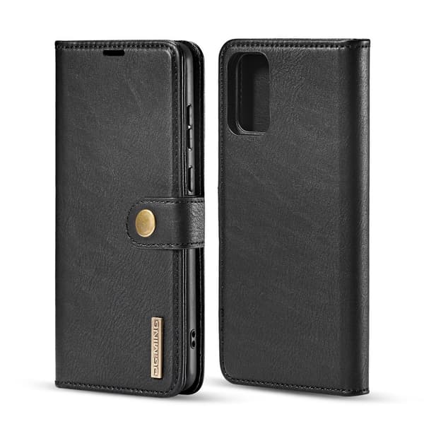 DG.MING Plånboksfodral Med Magnet Samsung Galaxy S20 Plus Svart
