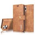 Miniatyrbild 1 av 7: DG.MING 2-in-1 Magnet Wallet iPhone 12/12 Pro Brown