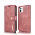 Miniatyrbild 7 av 7: DG.MING 2-in-1 Magnet Wallet iPhone 12 Mini Red