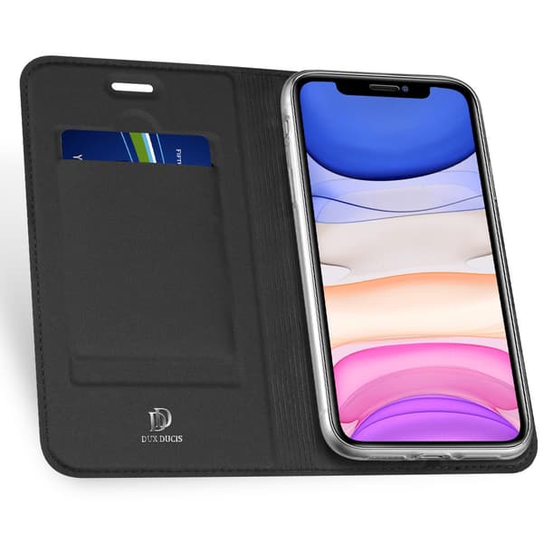 Dux Ducis Skin Pro Läderfodral iPhone 11 Svart