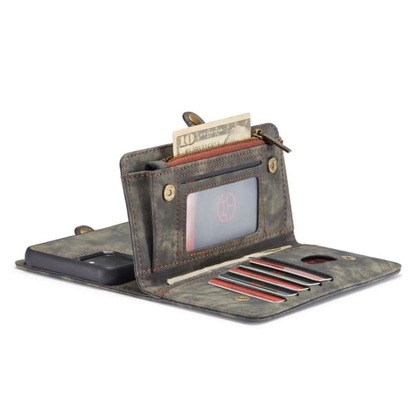 CaseMe Plånboksfodral Multi-Slot iPhone 11 Pro Max Grå