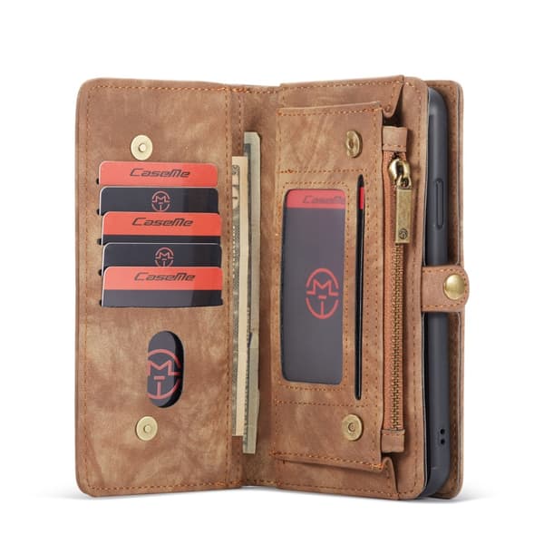 CaseMe Plånboksfodral Multi-Slot iPhone 11 Pro Max Brun