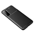 Miniatyrbild 2 av 4: Carbon Shockproof TPU Case Samsung Galaxy S21 Svart