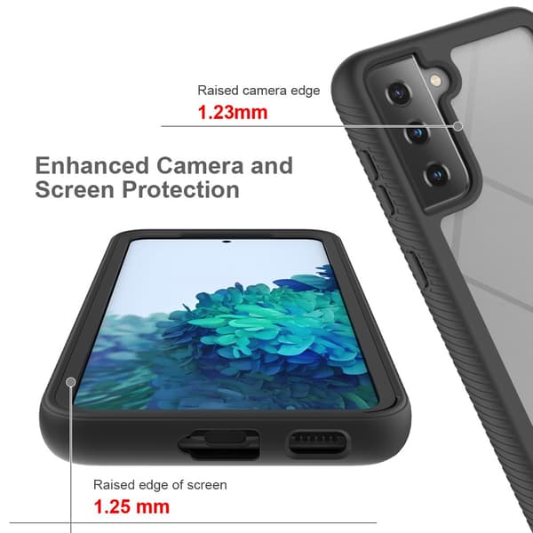 Allround Cover Skal Samsung Galaxy S21 Svart