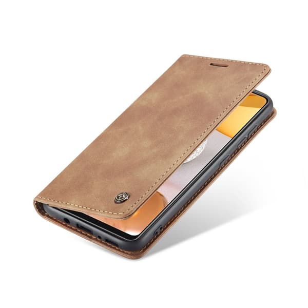 CaseMe Slim Plånboksfodral Samsung Galaxy S21 Brun