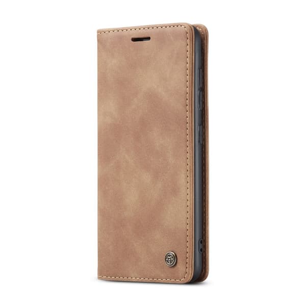 CaseMe Slim Plånboksfodral Samsung Galaxy S21 Brun