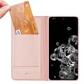 Miniatyrbild 2 av 5: Dux Ducis Skin Pro Läderfodral Samsung Galaxy S21 Plus Rosa