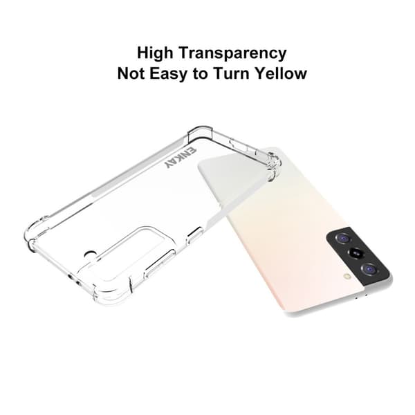 ENKAY TPU Skal & 0.2mm Skärmskydd Samsung Galaxy S21 Plus