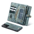 Miniatyrbild 5 av 8: CaseMe Plånboksfodral Multi-Slot Samsung Galaxy S21 Ultra Blå