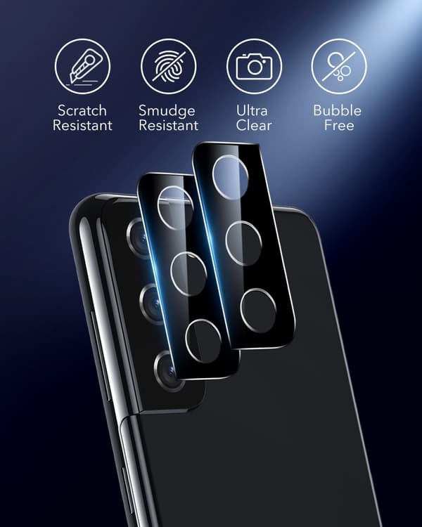 ESR Heltäckande Linsskydd Samsung Galaxy S21 Plus 2 Pack