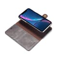 Miniatyrbild 3 av 8: DG.MING 2-in-1 Magnet Wallet iPhone XR Brown