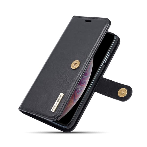 DG.MING 2-in-1 Magnet Wallet iPhone XS Max Black