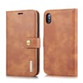 Miniatyrbild 8 av 8: DG.MING 2-in-1 Magnet Wallet iPhone XS Max Cognac