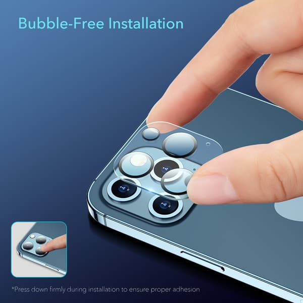 ESR Heltäckande Linsskydd iPhone 12 Pro 2 Pack