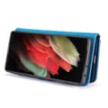 Miniatyrbild 6 av 6: DG.MING 2-in-1 Magnet Wallet Samsung Galaxy S21 Ultra Blue