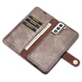 Miniatyrbild 5 av 6: DG.MING 2-in-1 Magnet Wallet Samsung Galaxy S21 Plus Brown