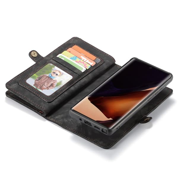 CaseMe Plånboksfodral Multi-Slot Galaxy Note 20 Ultra Svart