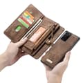 Miniatyrbild 9 av 9: CaseMe Plånboksfodral Multi-Slot Galaxy Note 20 Ultra Brun