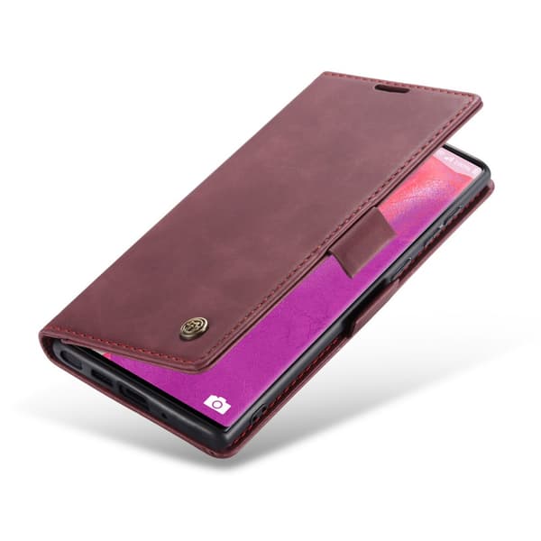 CaseMe Slim Plånboksfodral Galaxy Note 20 Ultra Röd