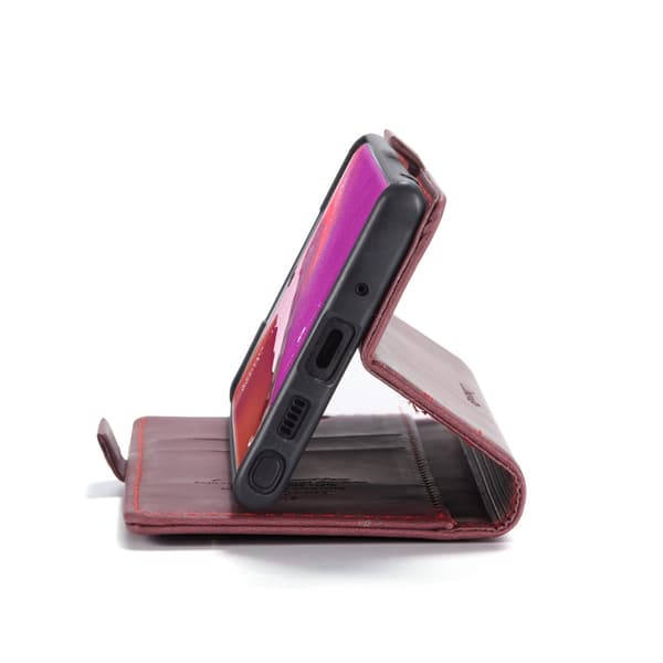 CaseMe Slim Plånboksfodral Galaxy Note 20 Ultra Röd