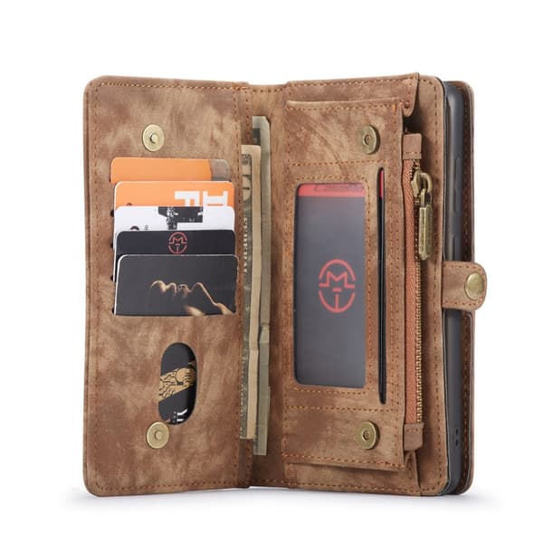CaseMe Plånboksfodral Multi-Slot Samsung Galaxy S20 Brun