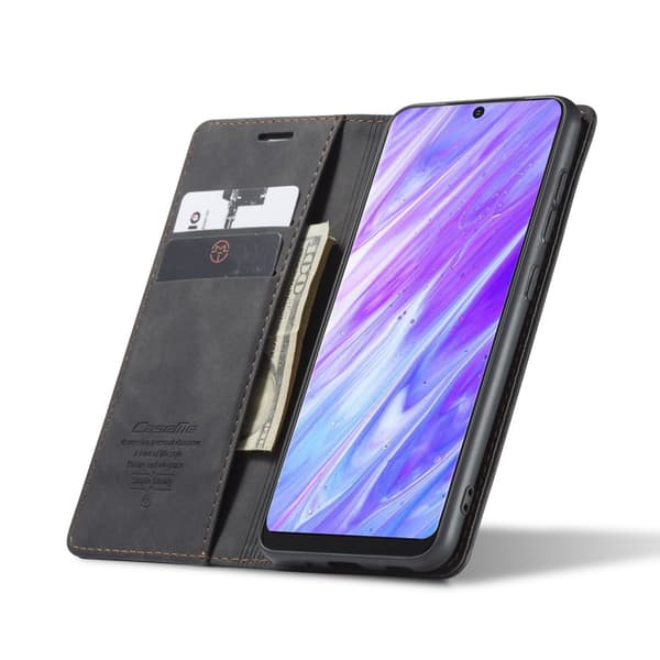 CaseMe Slim Plånboksfodral Galaxy S20 Svart