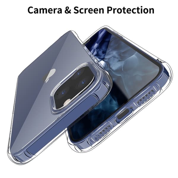 LEEU DESIGN Air TPU Skal iPhone 12/12 Pro Transparent