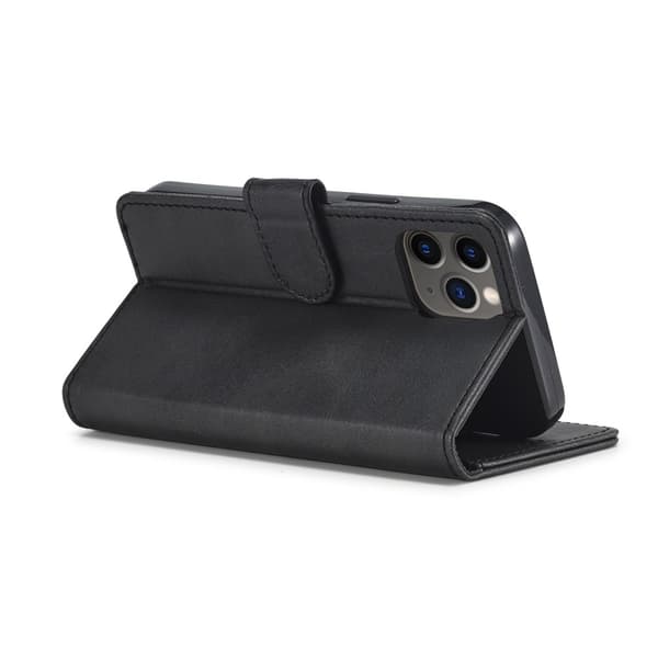LC.IMEEKE Plånboksfodral iPhone 12/12 Pro Svart