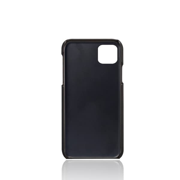 Läderskal Med Kortfack iPhone 12/12 Pro Svart