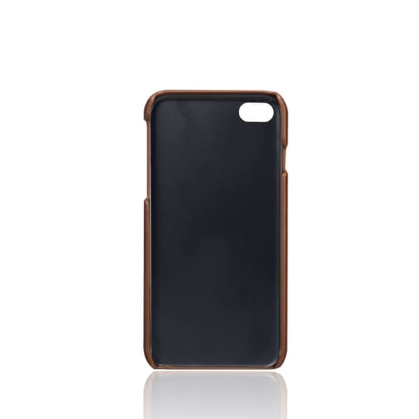 Läderskal Med Kortfack iPhone 7/8/SE Brun