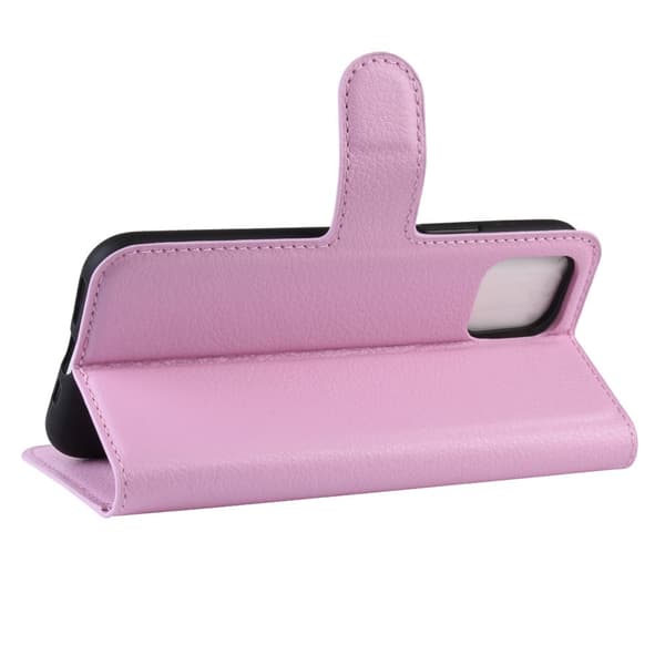 Mobilfodral Läder iPhone 11 Pro Rosa
