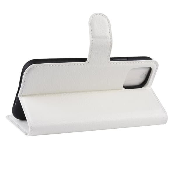 Mobilfodral Läder iPhone 11 Vit