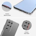 Miniatyrbild 6 av 8: LEEU DESIGN Air TPU Skal Samsung Galaxy S21 Ultra Transparent