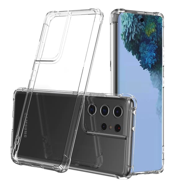 LEEU DESIGN Air TPU Skal Samsung Galaxy S21 Ultra Transparent