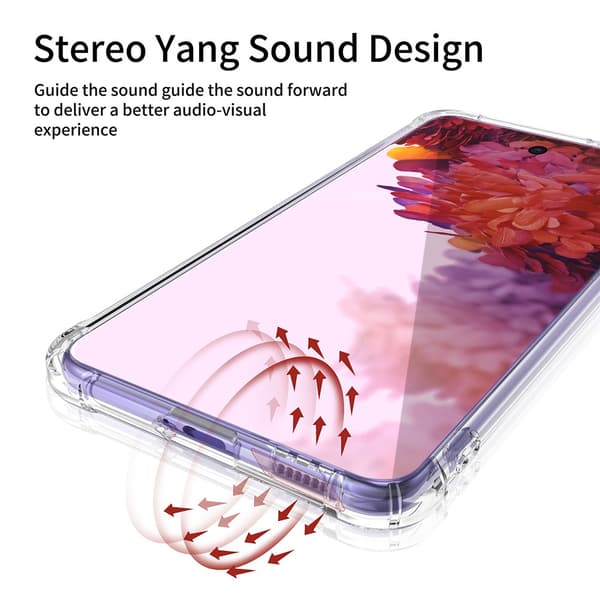 LEEU DESIGN Air TPU Skal Samsung Galaxy S21 Plus Transparent