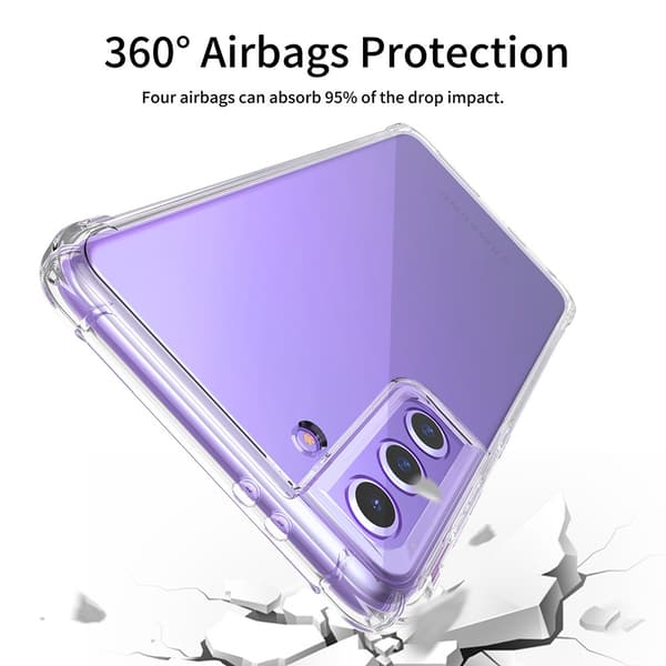 LEEU DESIGN Air TPU Skal Samsung Galaxy S21 Plus Transparent