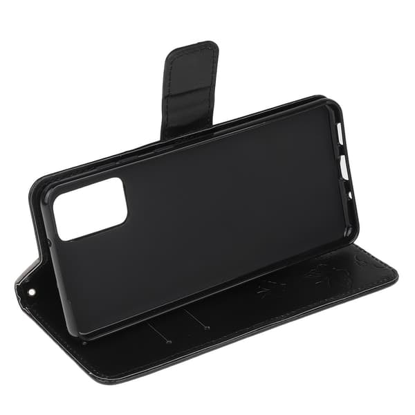 Läderfodral Fjärilar Samsung Galaxy S20 Svart