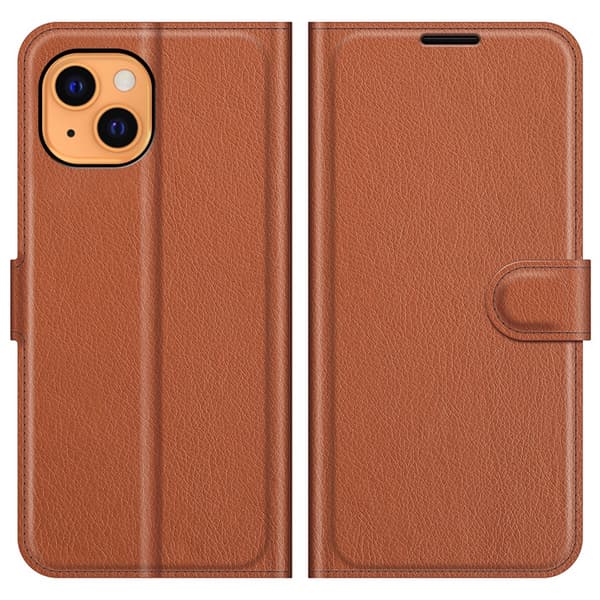 Mobilfodral iPhone 13 Brun