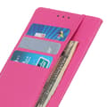 Miniatyrbild 3 av 5: Mobilfodral Läder Samsung Galaxy S21 Plus Rosa
