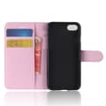 Miniatyrbild 5 av 5: Mobilfodral Läder iPhone 7/8/SE Rosa
