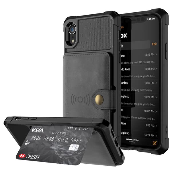 Multi-Slot Skal iPhone XR Svart